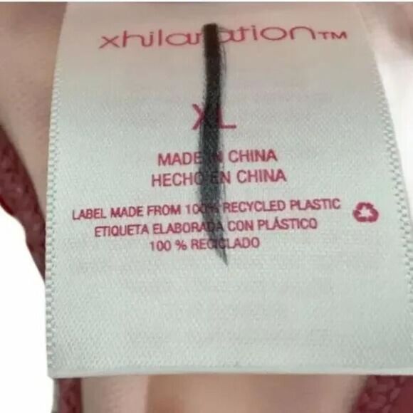 Xhilaration Bikini Top Womens XL Floral Swimwear Lightly Padded Sexy Beachwear - Picture 6 of 6